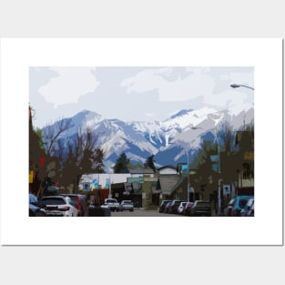 Jasper, Alberta - Rocky Mountain View Posters and Art